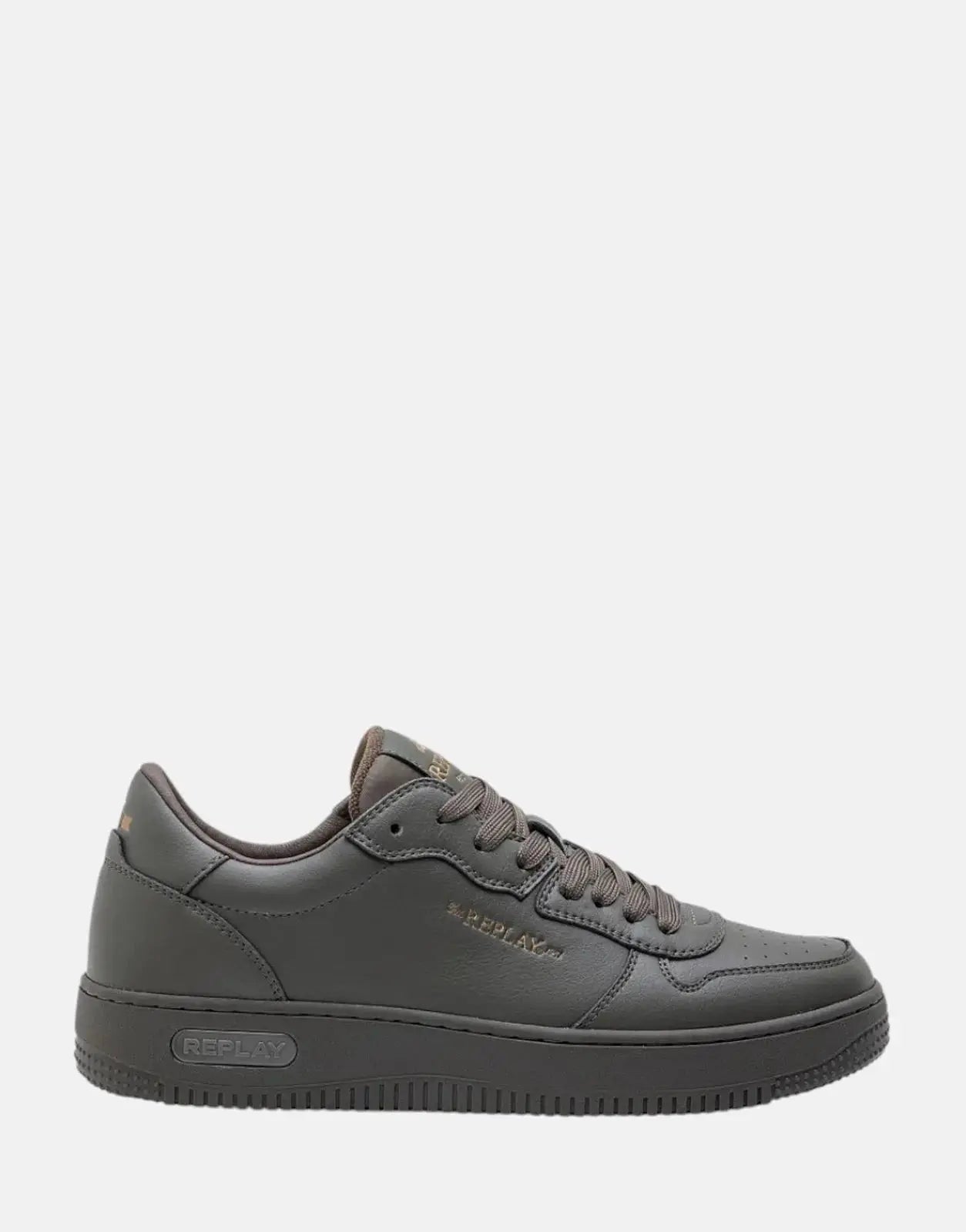 Replay Epic M Base Block Mil Green Sneakers