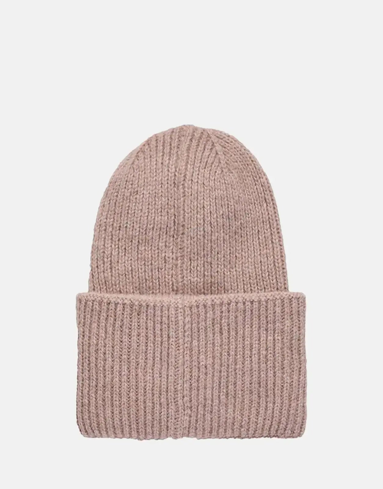 Replay Gold Patch Knit Beanie