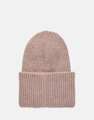 Replay Gold Patch Knit Beanie