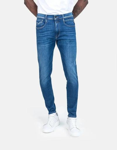 Replay Hyperflex Eco Plus Mid Blue Jeans