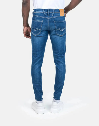Replay Hyperflex Eco Plus Mid Blue Jeans