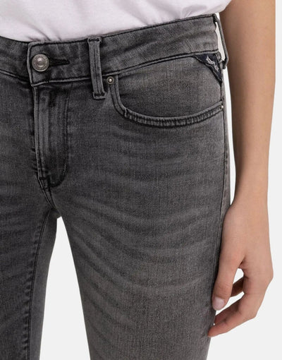 Replay Hyperflex New Luz Skinny Fit Grey Jeans