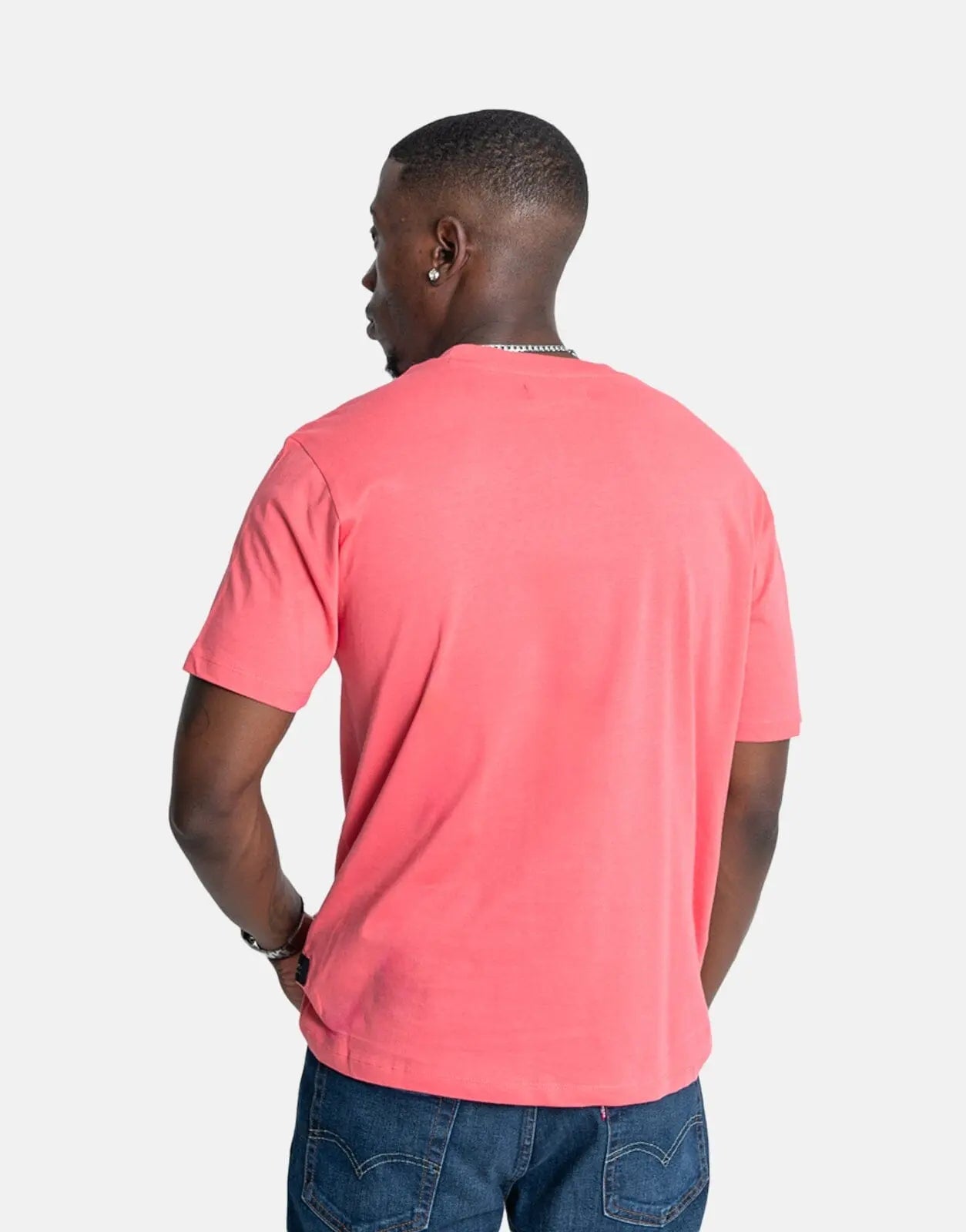 Replay Large Font T-Shirt Pink