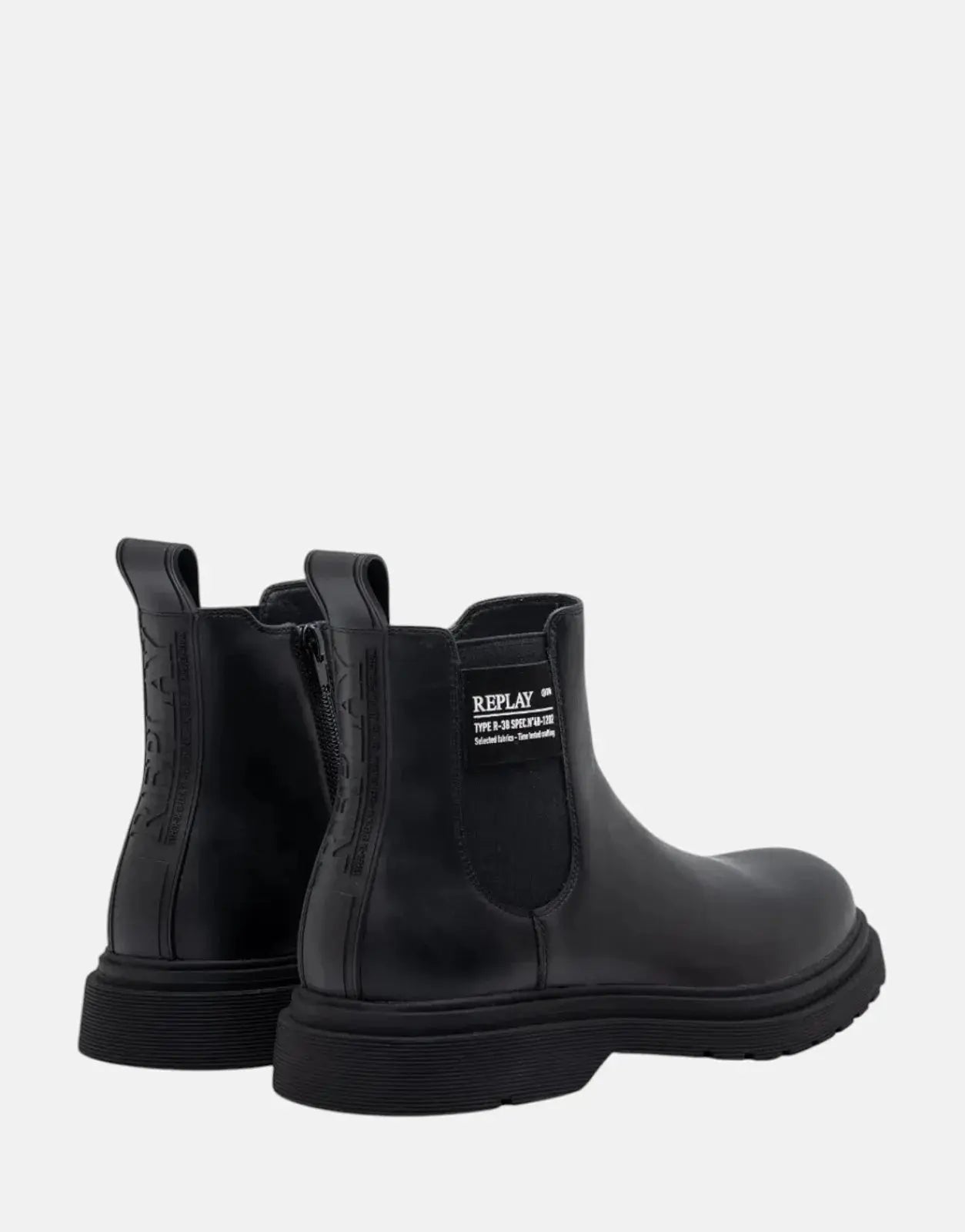 Replay Pierce Chelsea Boot Black