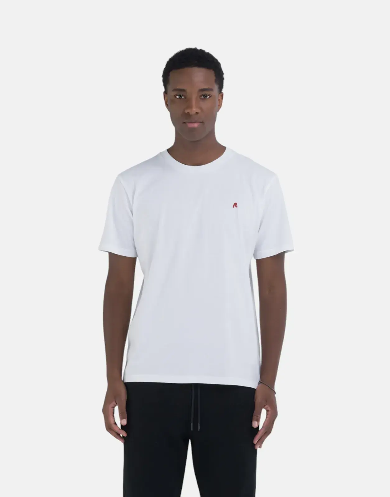 Replay R Logo White T-Shirt