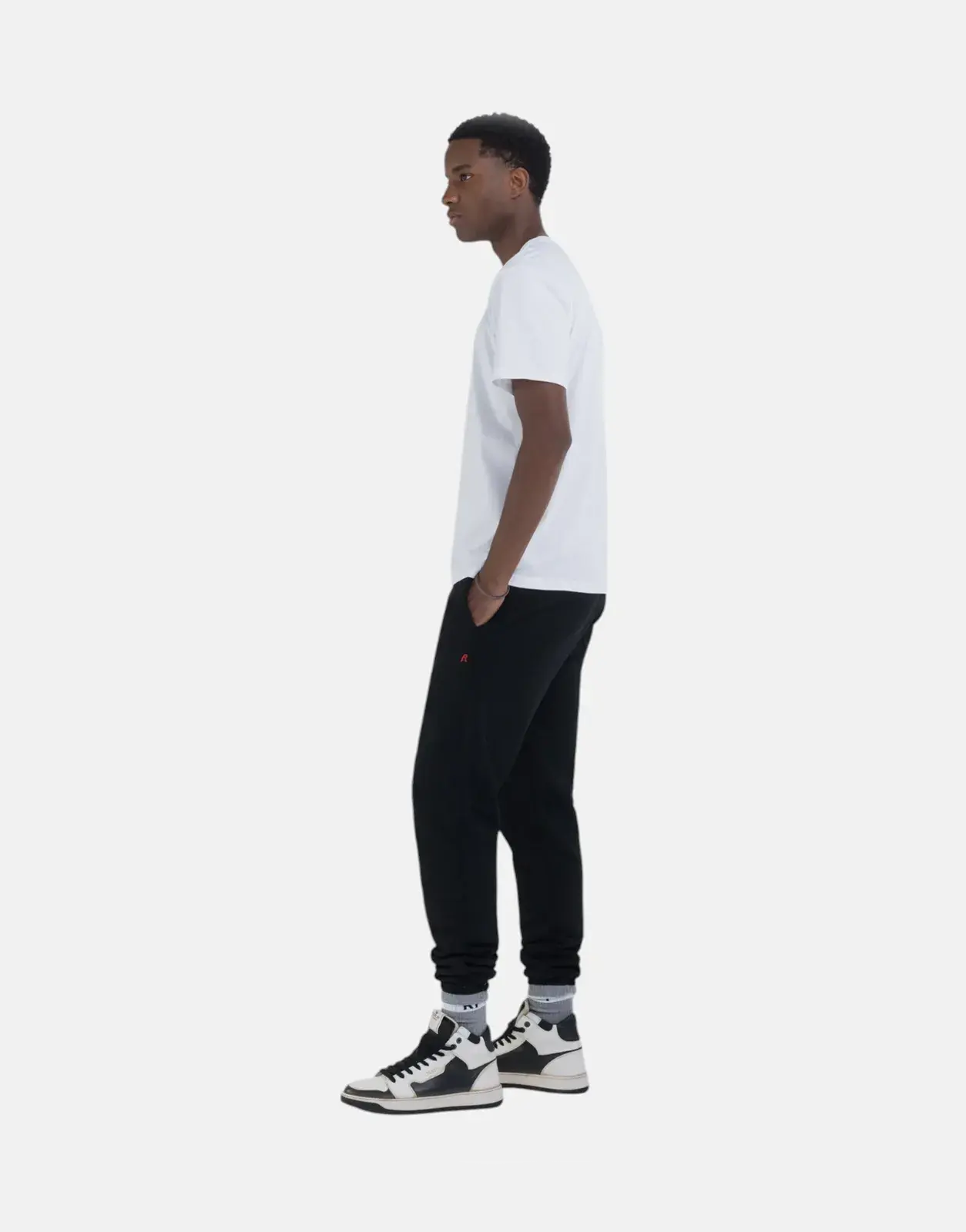Replay R Logo White T-Shirt