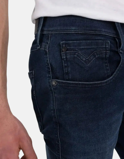 Replay Recycled Hyperflex Blue Jeans