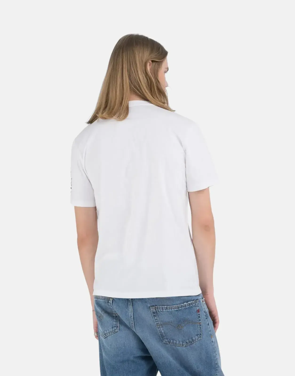 Replay Shadow Dog White T-Shirt