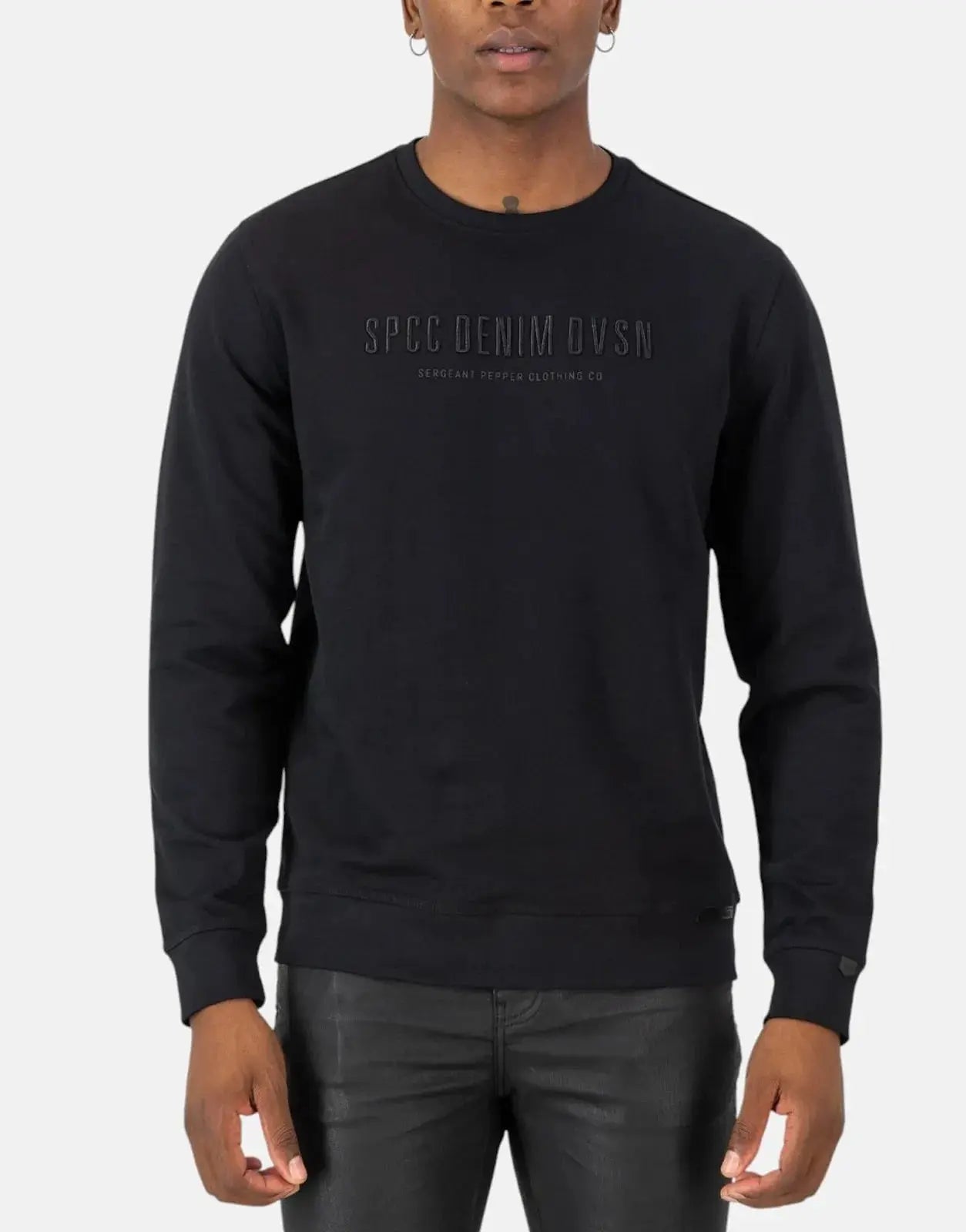 SPCC Collier Sweatshirt Black