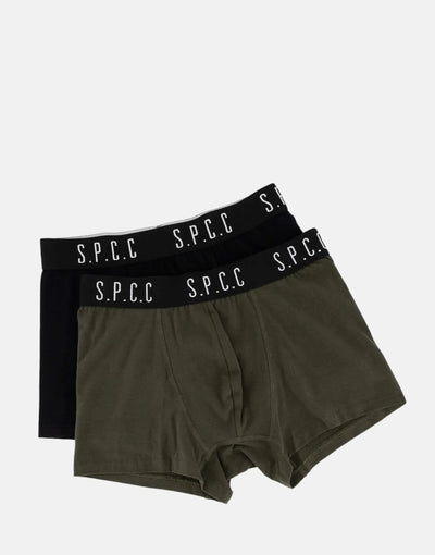SPCC Emperador 2 Pack Black/Fatigue Boxers
