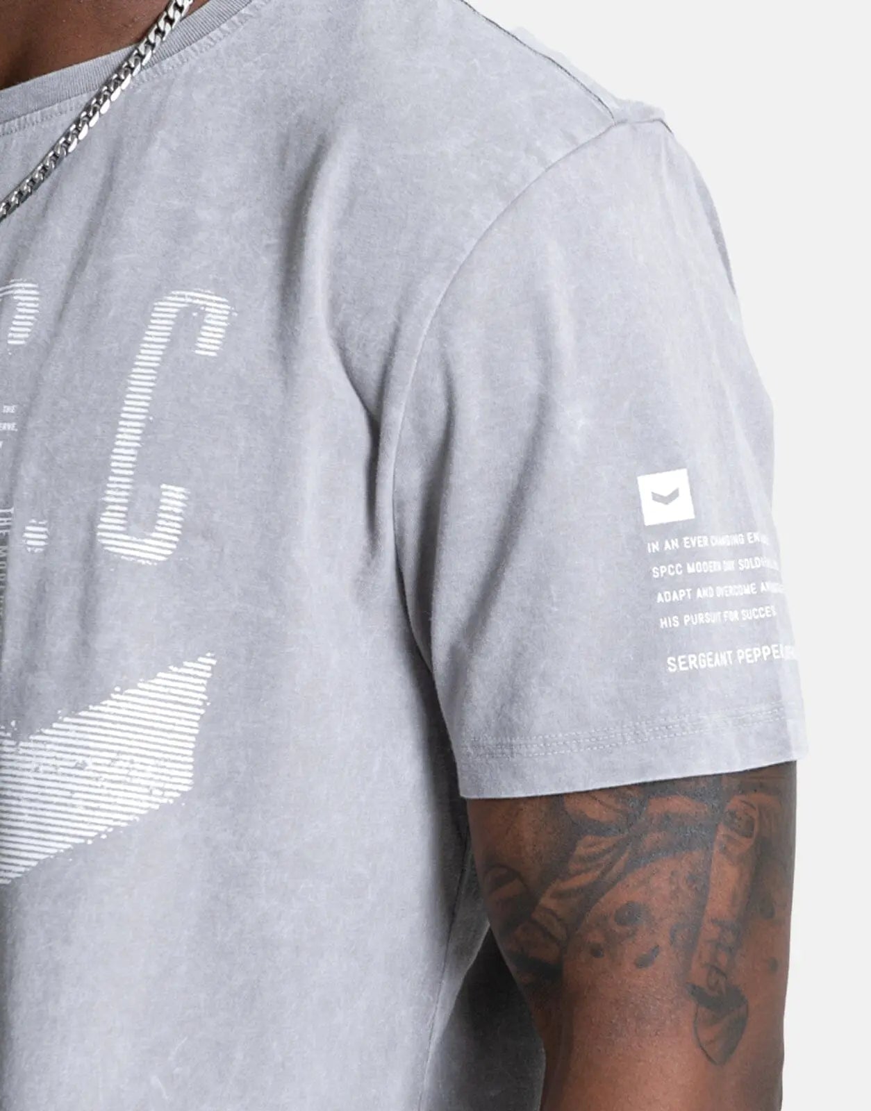 SPCC Fischer Mid Grey T-Shirt