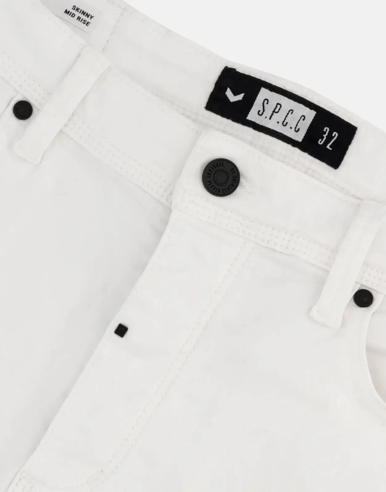SPCC Mahura Woven White Shorts