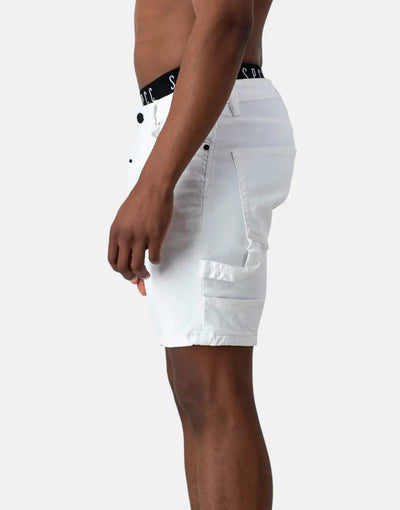 SPCC Mahura Woven White Shorts