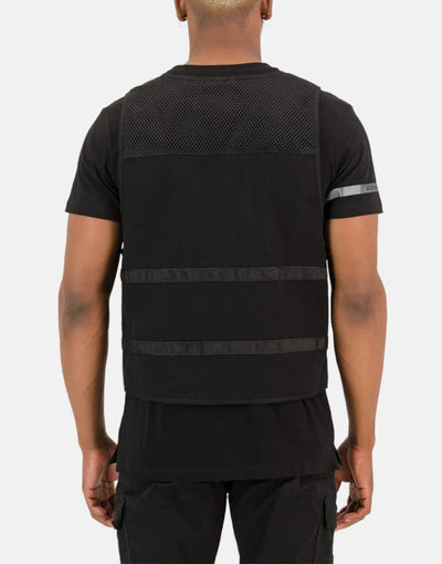 SPCC Recon Nocturne Black Sleeveless Jacket