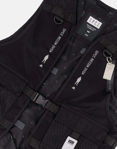 SPCC Recon Nocturne Black Sleeveless Jacket
