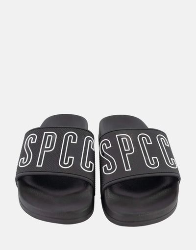 SPCC Rhomer Black Slides