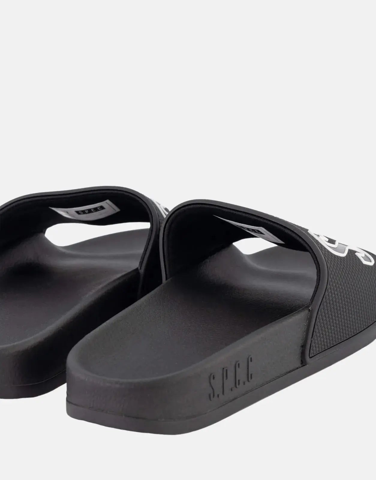SPCC Rhomer Black Slides