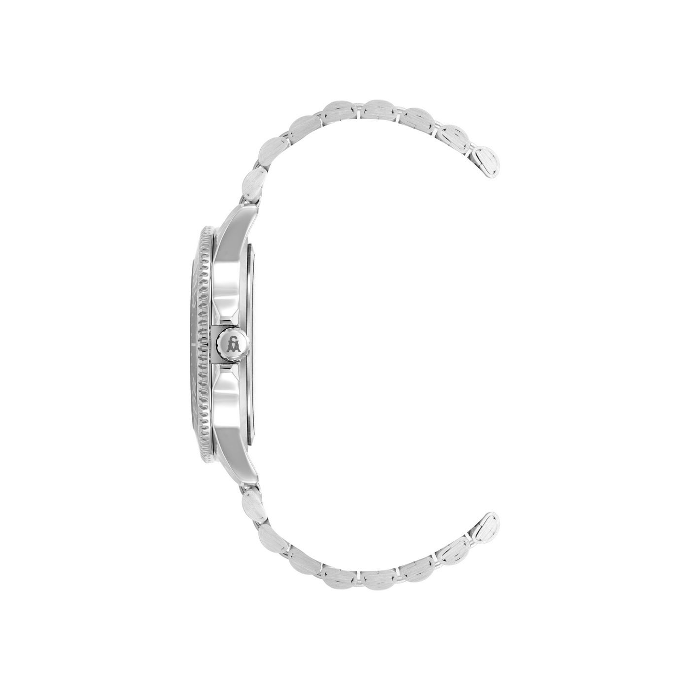 STATEMENT WATCH SILVER BLACK