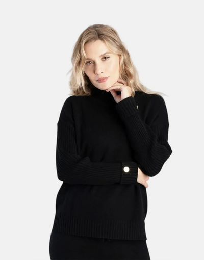 Sissy Boy Basic Polo Neck Sweatshirt