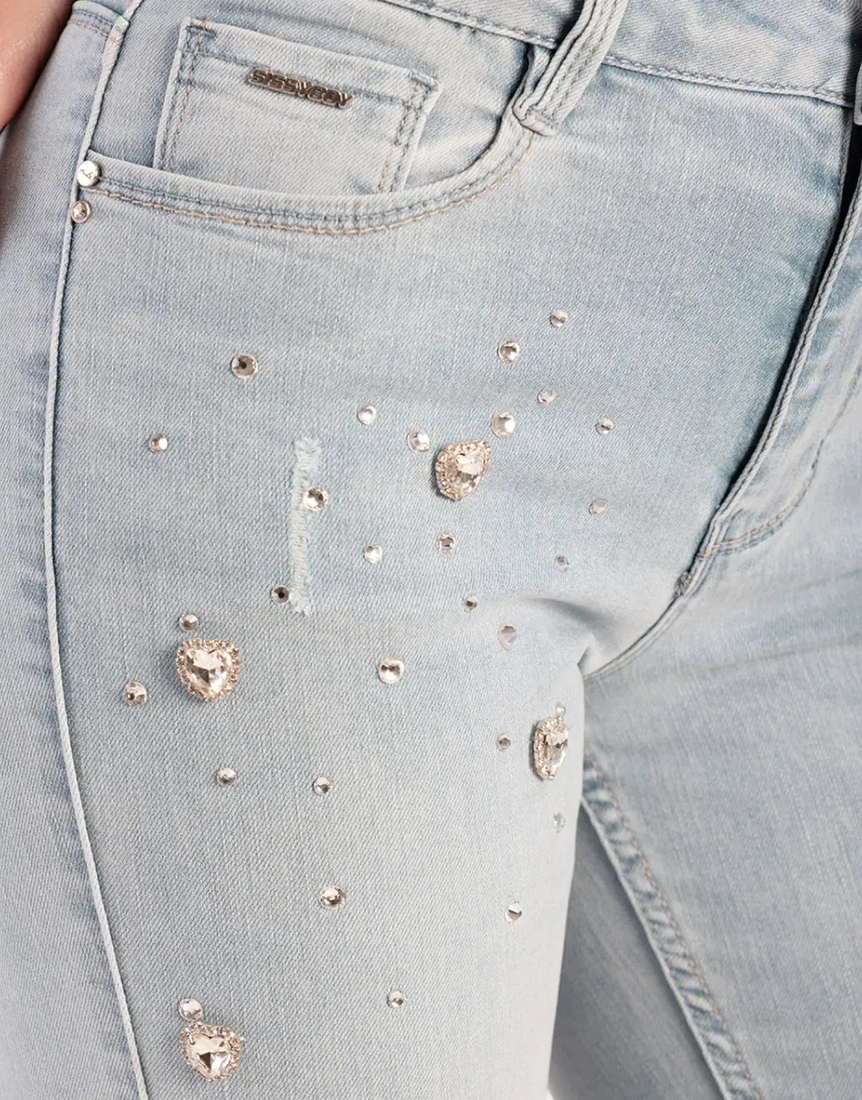 Sissy Boy Heart Jewels High Waist Lt Vintage Jeans