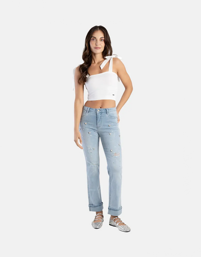 Sissy Boy Heart Jewels High Waist Lt Vintage Jeans