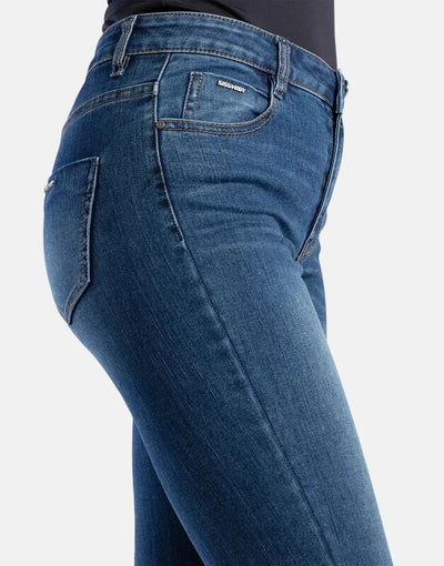 Sissy Boy Mid Waist Bootleg Jeans Med Vantage