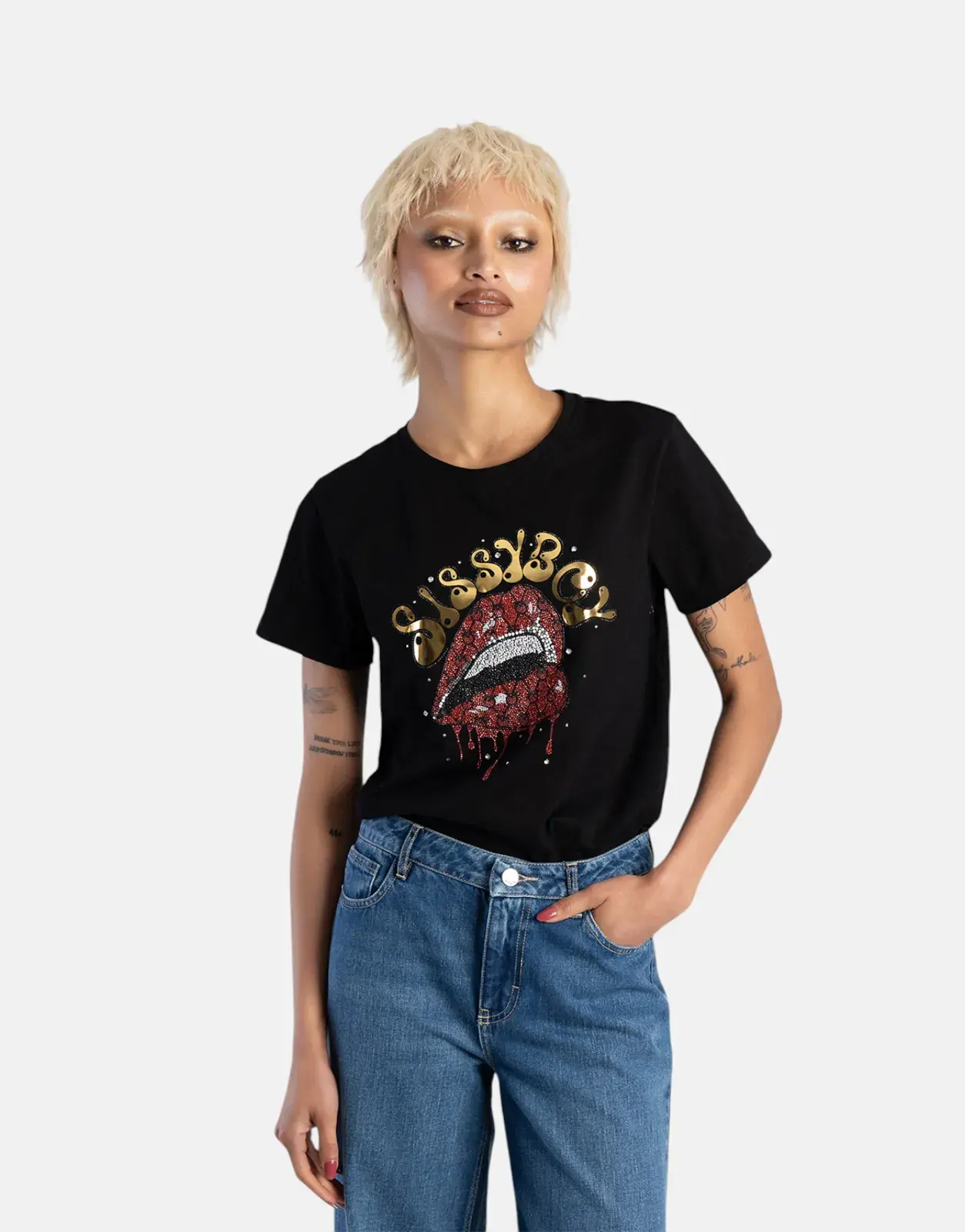 Sissy Boy Multi Technique Logo Top