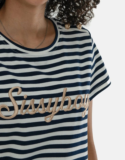 Sissy Boy Raised Embroidery T-Shirt