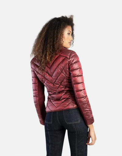 Sissy Boy Ravillla Puffer Jacket Burgundy