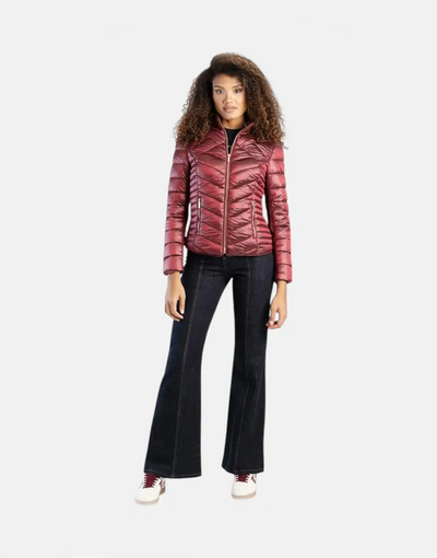 Sissy Boy Ravillla Puffer Jacket Burgundy