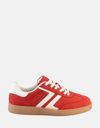 Sissy Boy Stitch Red Gum Outsole Sneakers
