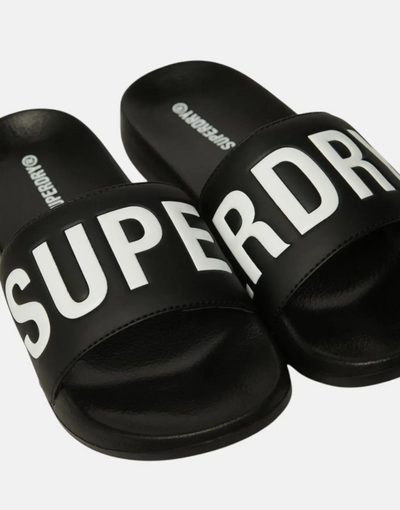 Superdry Core Graphic Pool Slides