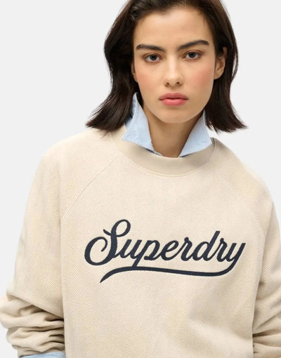 Superdry Country Club Herringbone Sweatshirt