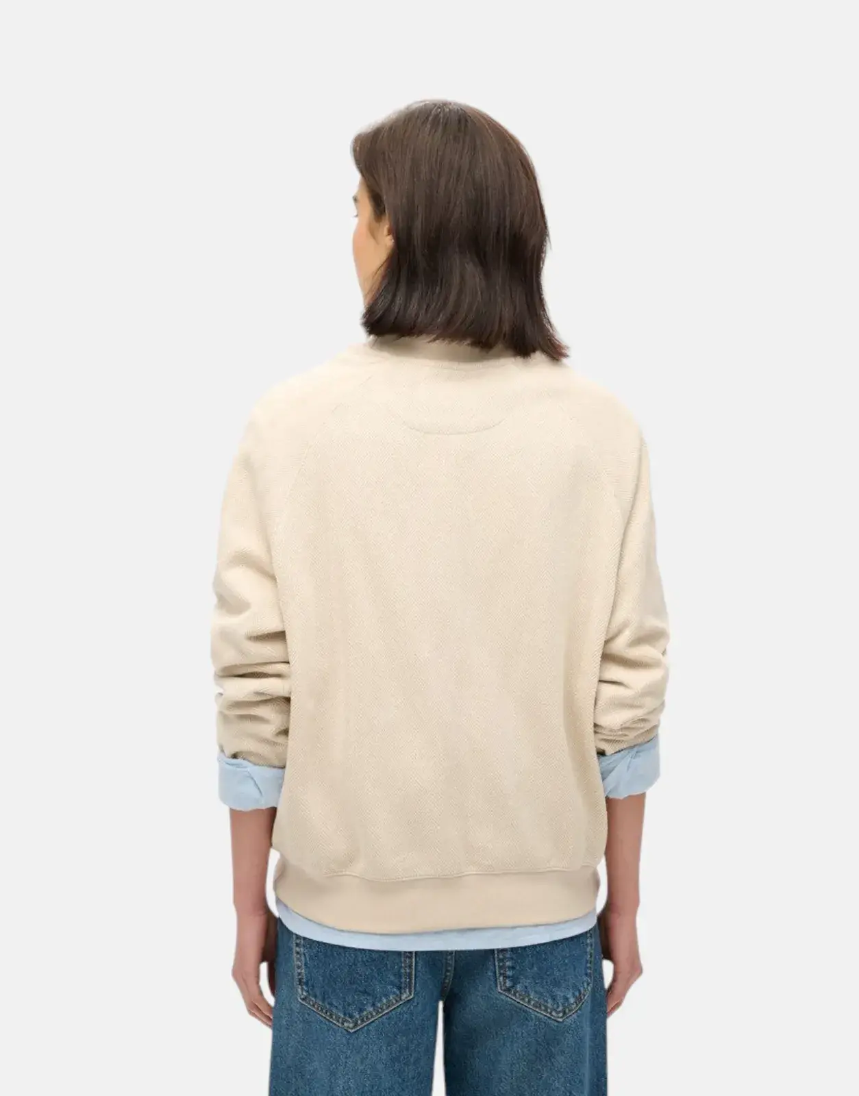 Superdry Country Club Herringbone Sweatshirt