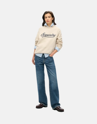 Superdry Country Club Herringbone Sweatshirt