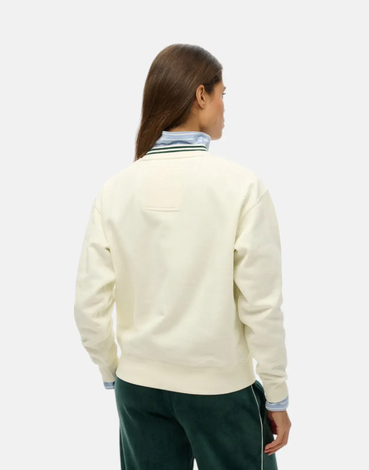 Superdry Country Club Loose Sweatshirt Off-White