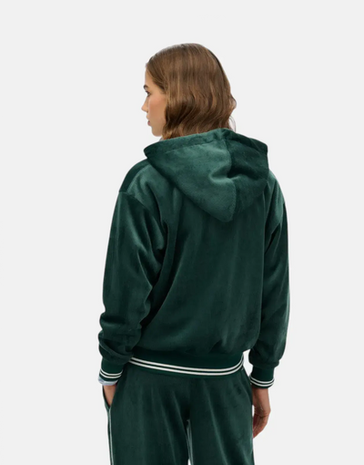 Superdry Country Clun Velour Zip Hooded Sweatshirt