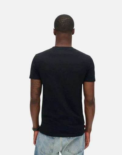 Superdry Essential Contrast Black Emb T-Shirt
