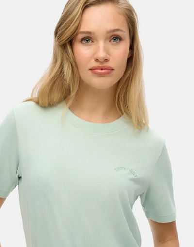 Superdry Essential Logo EMB Surf Spray Green T-Shirt