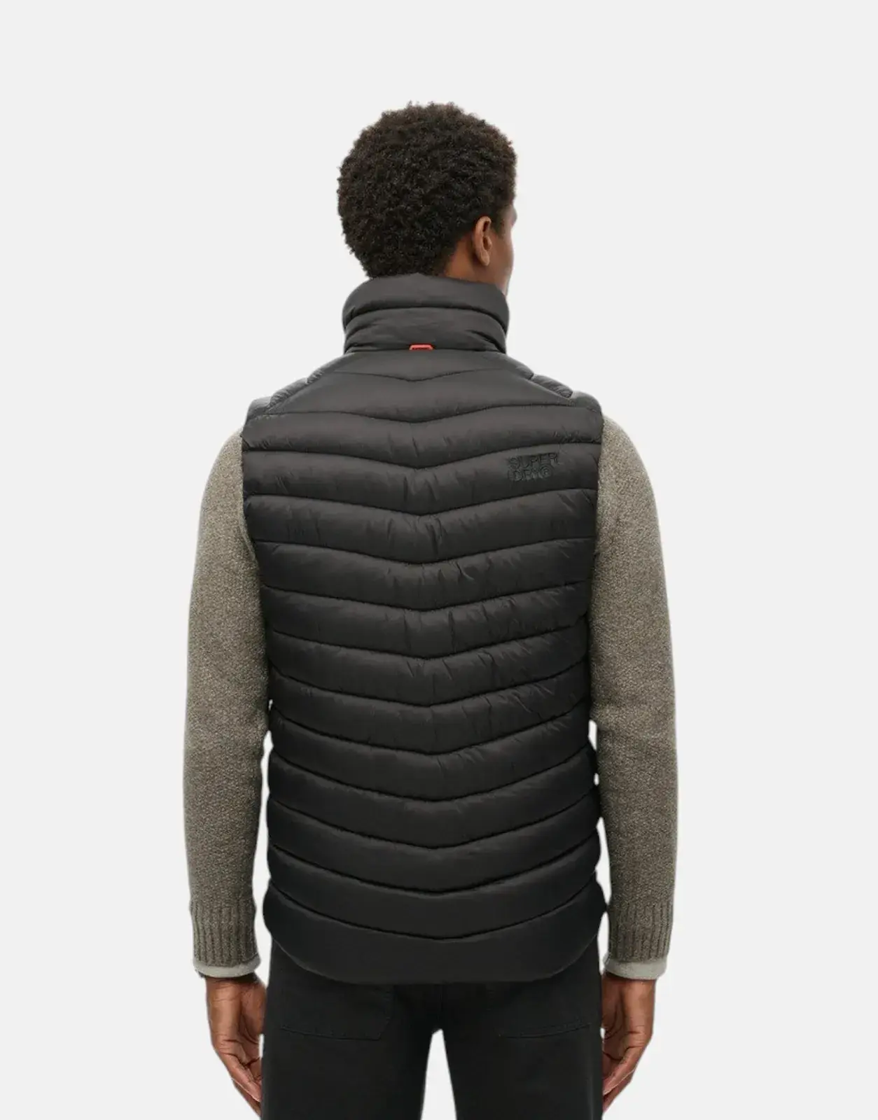 Superdry Fuji Sport Padded Gilet Black Jacket