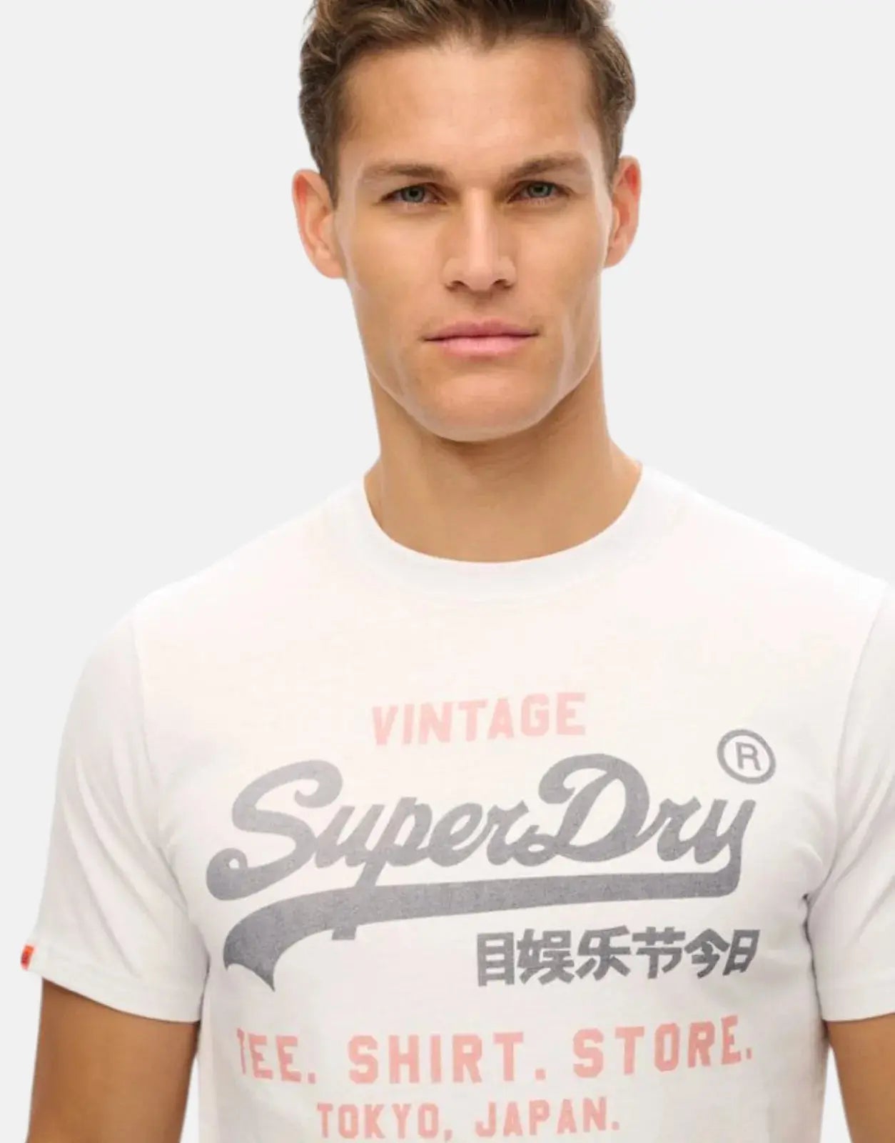 Superdry Heritage Relaxed T-Shirt White
