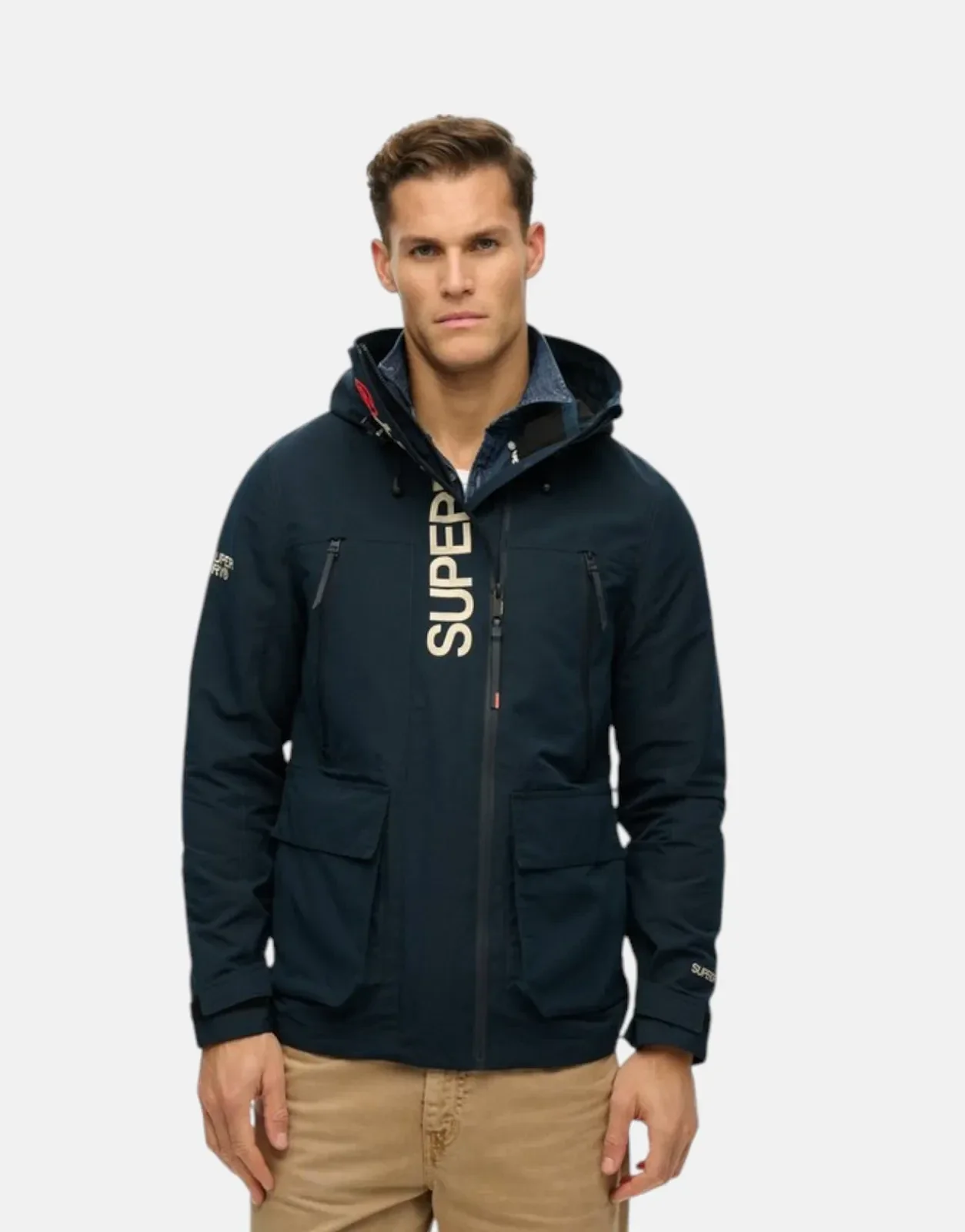 Superdry Hood Ultimate Eclipse Navy Windcheater Jacket