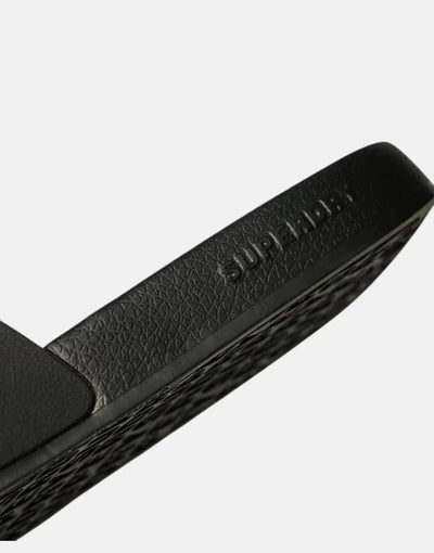 Superdry Luxe Logo Pool Slides