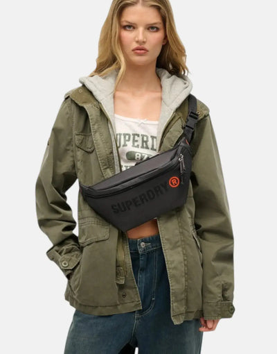 Superdry Tarp Core Bum Bag Black