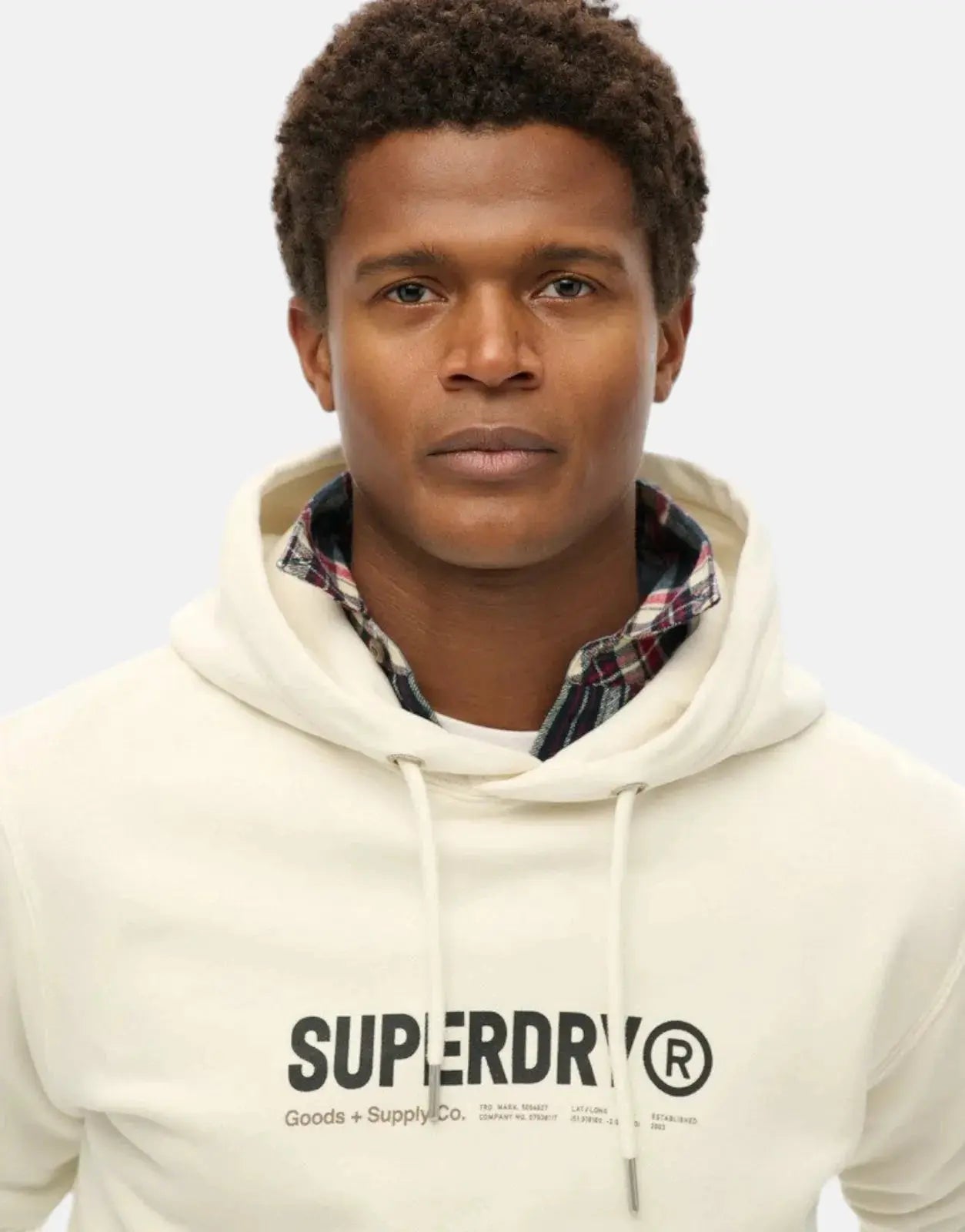 Superdry Utility Sport Chalk White Hoody
