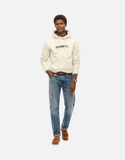Superdry Utility Sport Chalk White Hoody