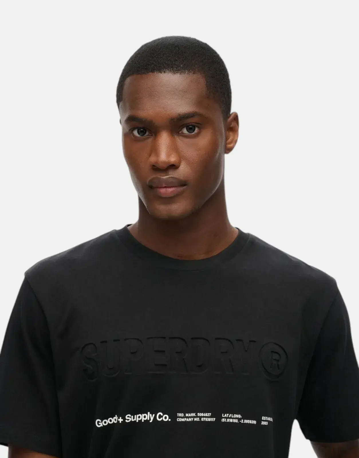 Superdry Utility Sport Logo Loose Basic Black T-Shirt