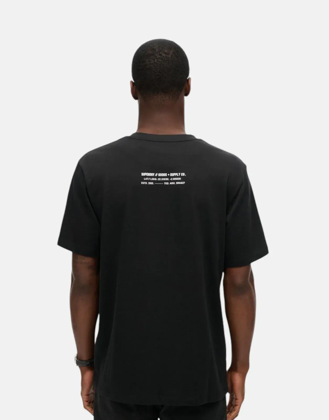 Superdry Utility Sport Logo Loose Basic Black T-Shirt