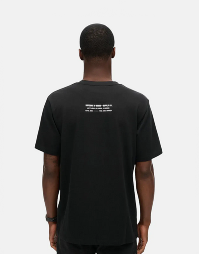 Superdry Utility Sport Logo Loose Basic Black T-Shirt