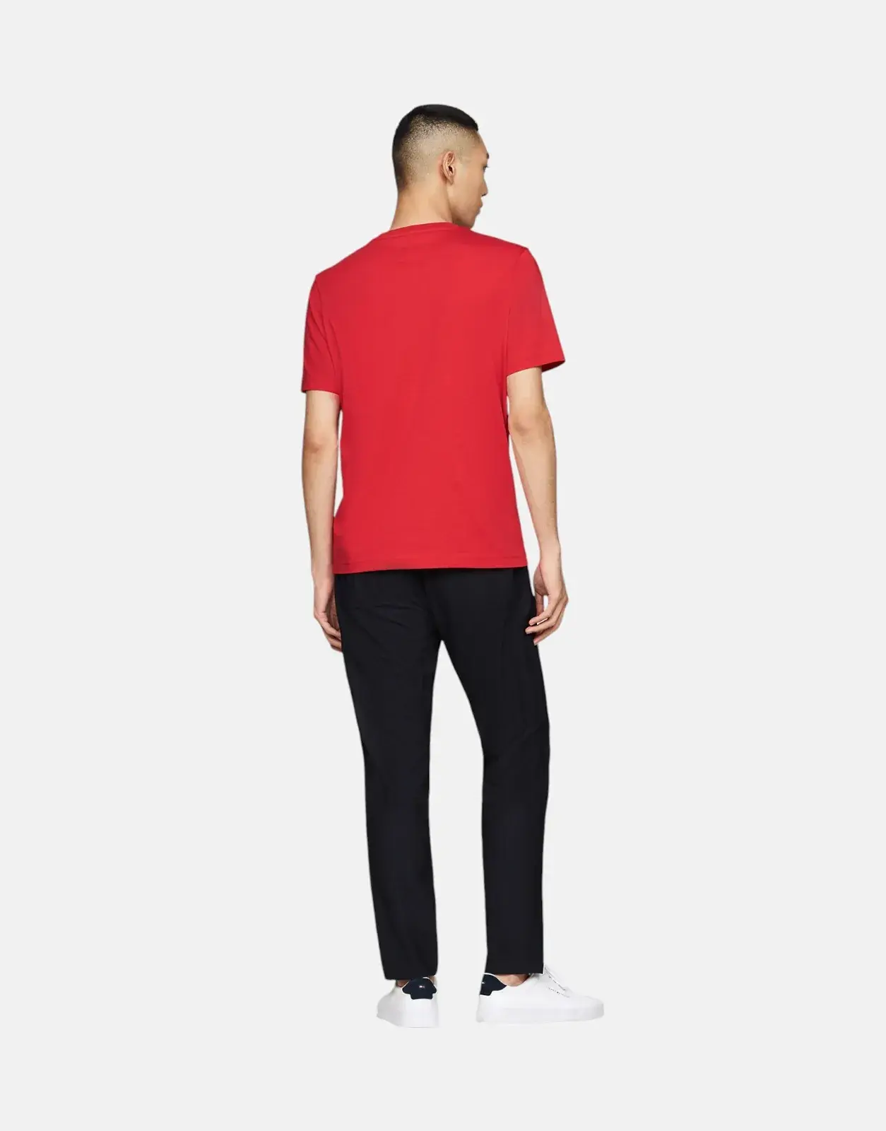 Tommy Hilfiger Chest Insert  Red T Shirt